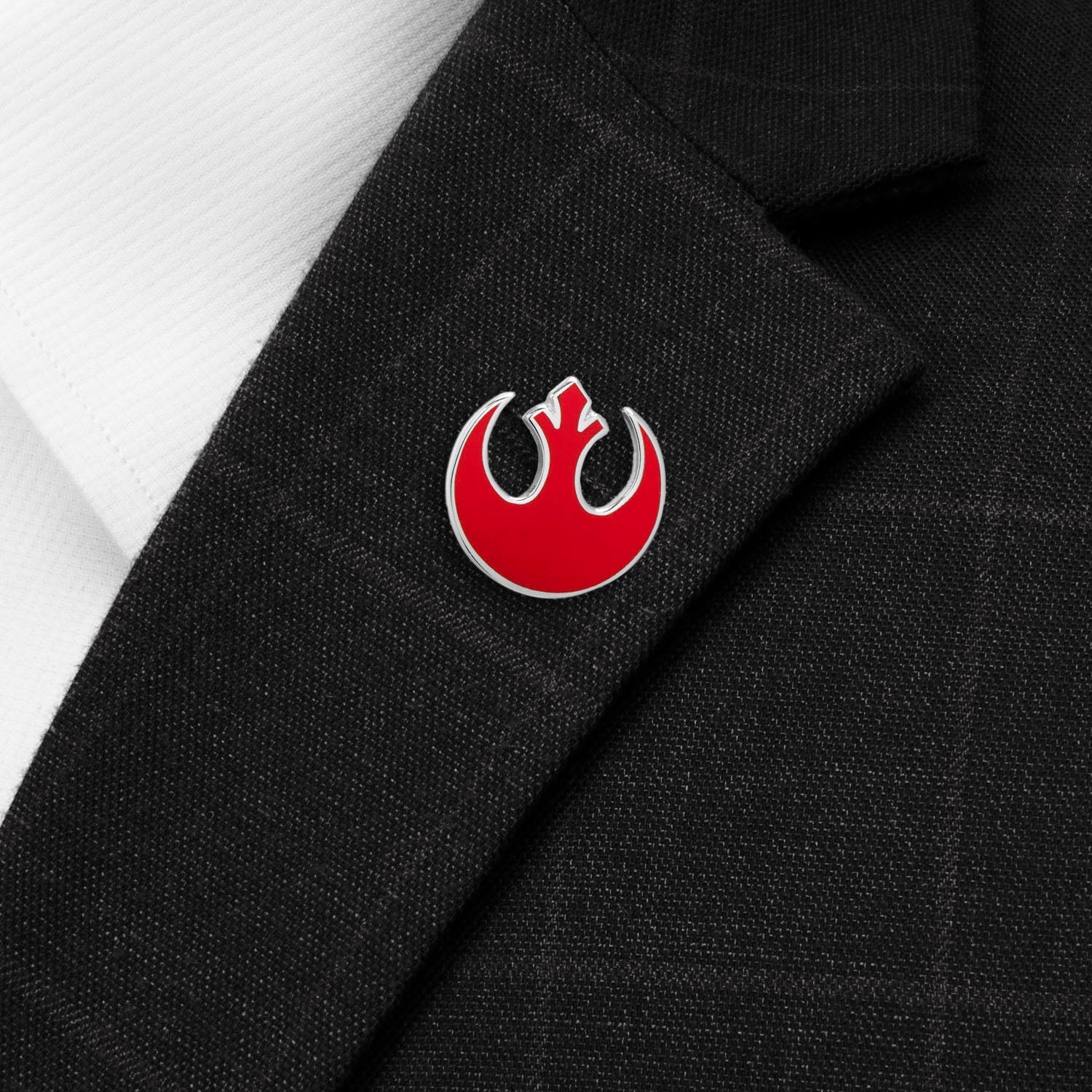 Star Wars Rebel Alliance Starbird Crest Red Lapel Pin by Cufflinks.com
