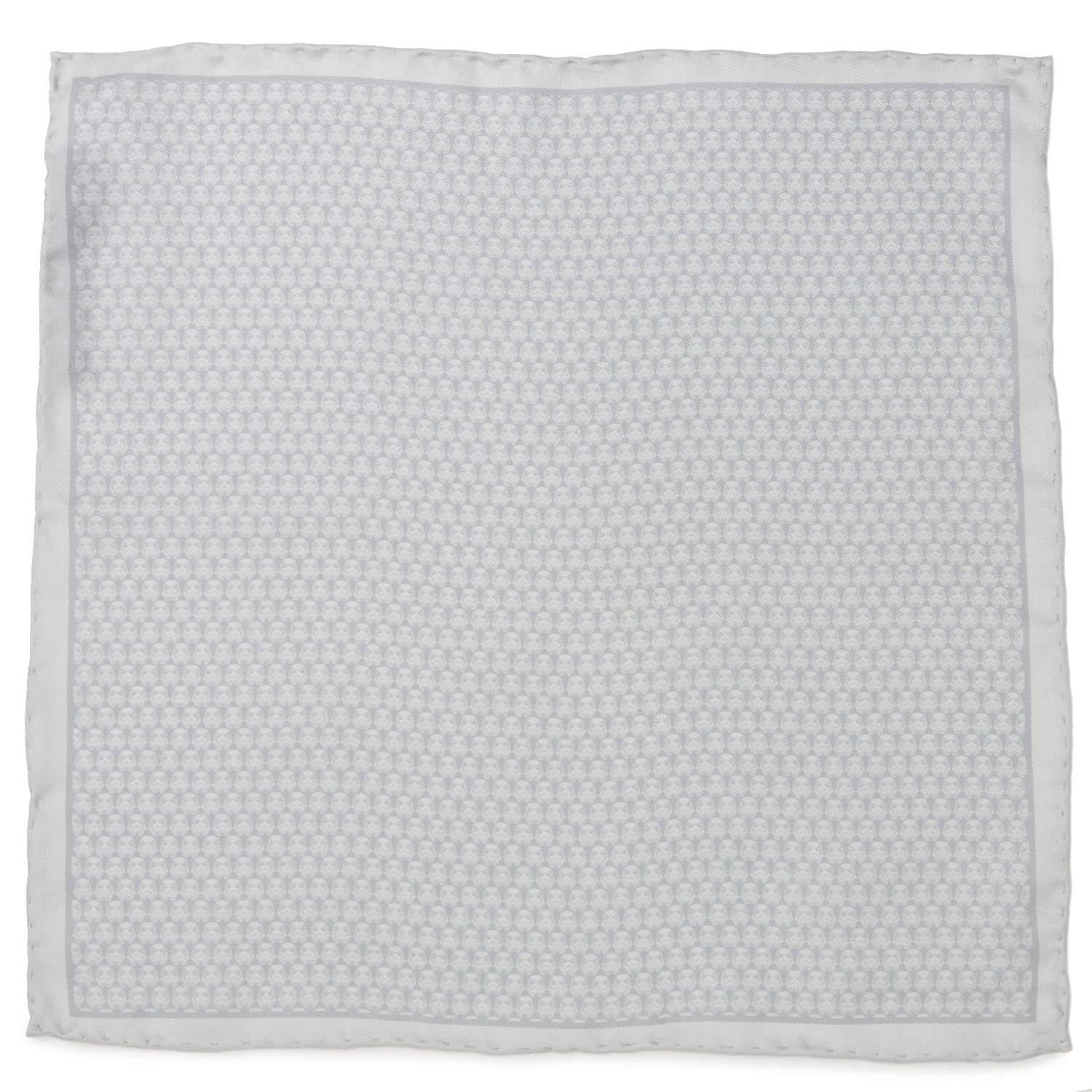 Star Wars Stormtrooper White Silk Pocket Square by Cufflinks.com
