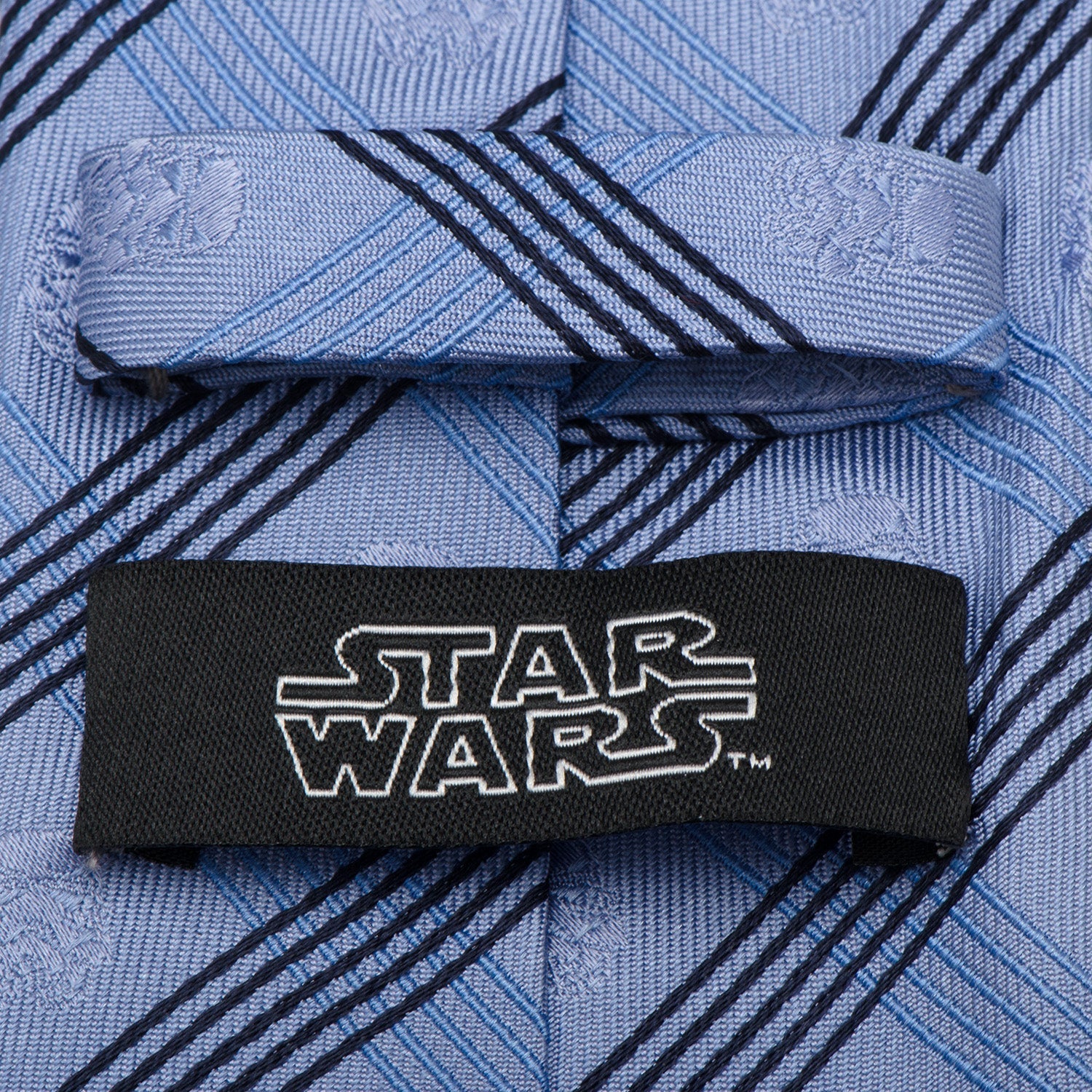 Star Wars Stormtrooper Blue Plaid Tie DestGlow