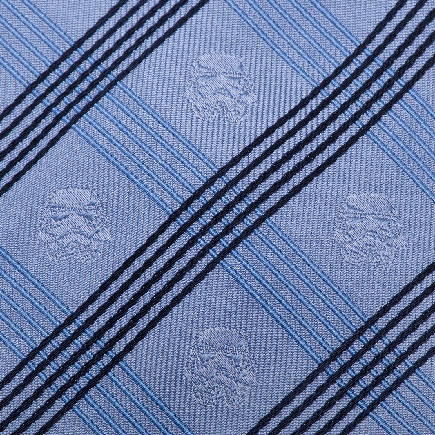 Star Wars Stormtrooper Blue Plaid Tie DestGlow
