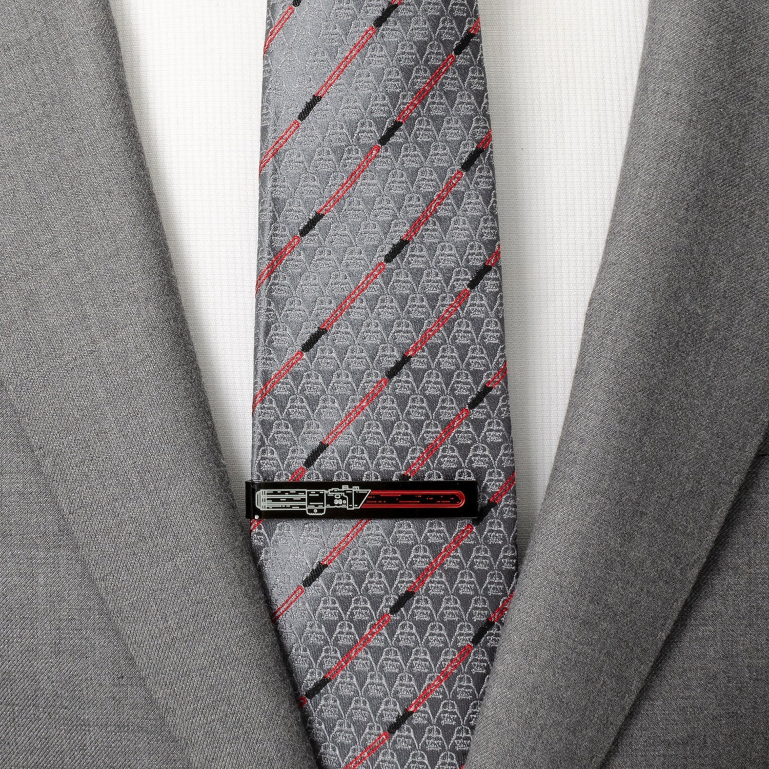 Star Wars Darth Vader LIGHTSABER Hidden Message Tie Bar by Cufflinks.com