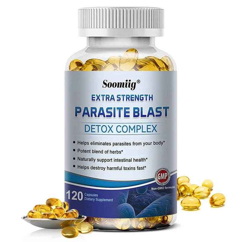 Parasite Detox - Gut Health Supplements - Gut Health - Boosts Immune System - Supports Cleansing and Detoxification