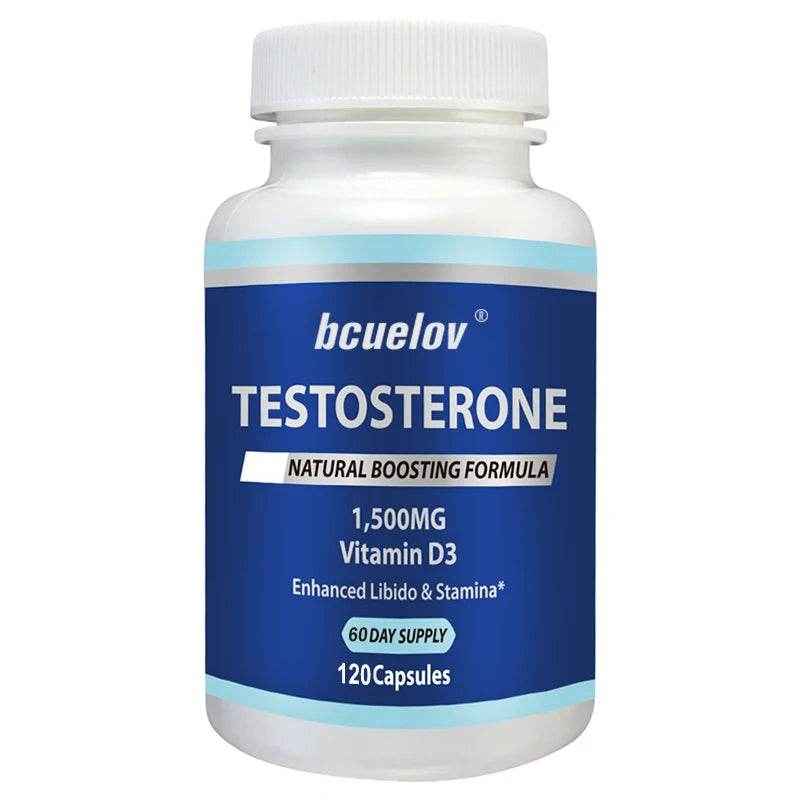 Vitamin D - Natural Endurance Supplement for Men, Muscle, Motivation and Strength, Anti-Fatigue