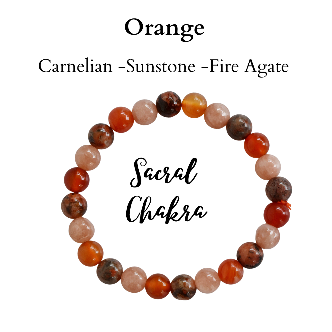 SACRAL Chakra Bracelet (Unlock Passion and Creativity) DestGlow