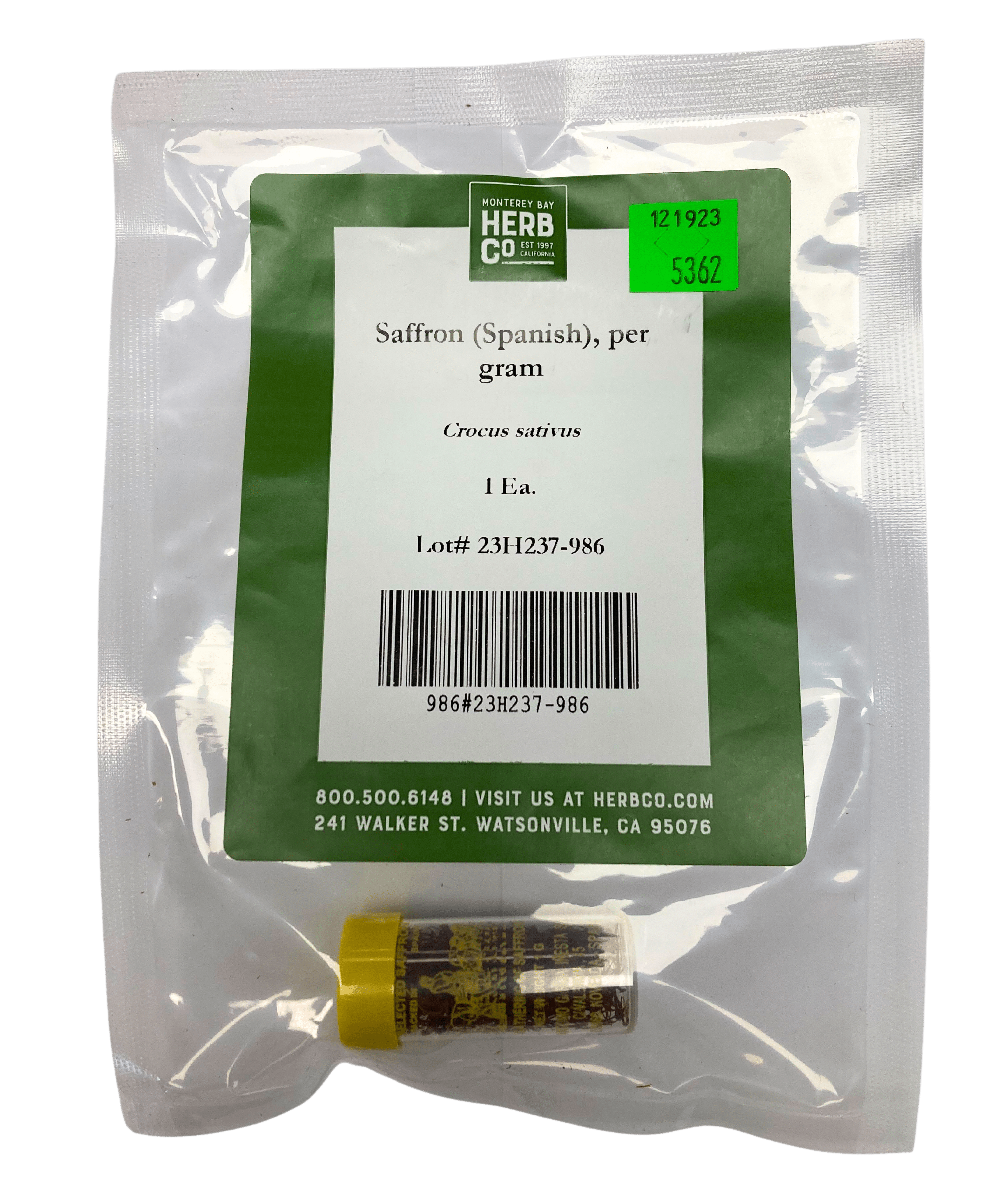 Saffron, Spanish by Country Life Natural Foods