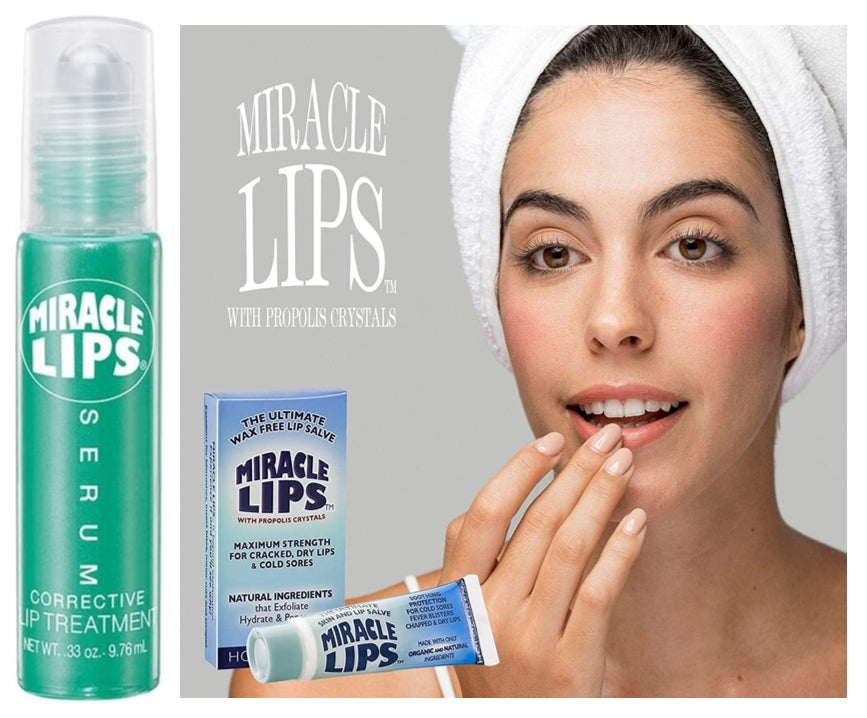 Holocuren Miracle Lips 3-Pack – Salve, Serum & SPF 15 Protect by HOLOCUREN - Official Website
