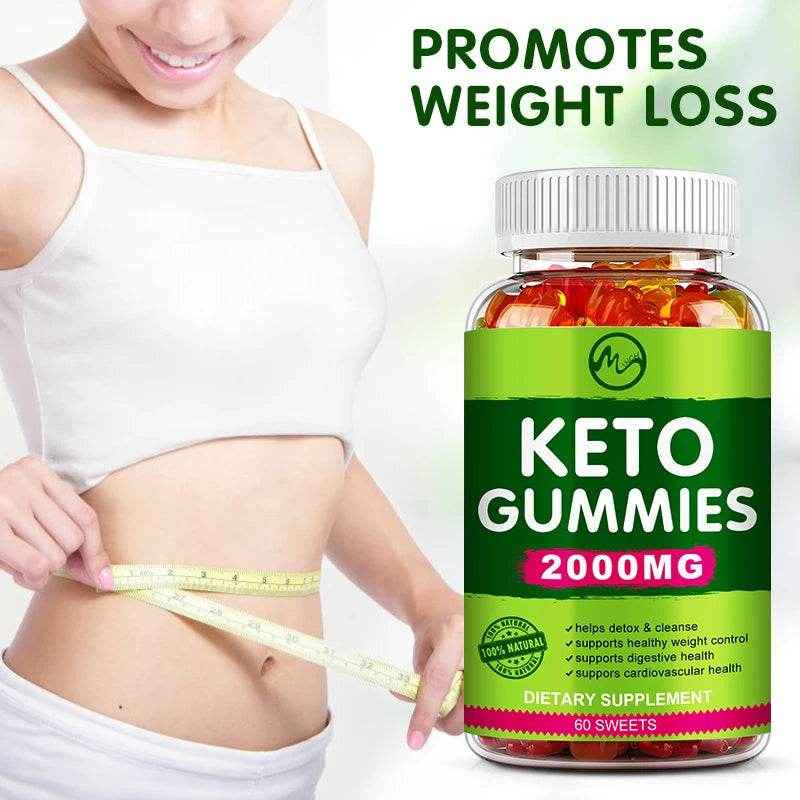 Keto Gummies - ACV Keto Gummies Apple Cider Vinegar Gummies for Women & Men, Keto Apple Cider Vinegar Supplement