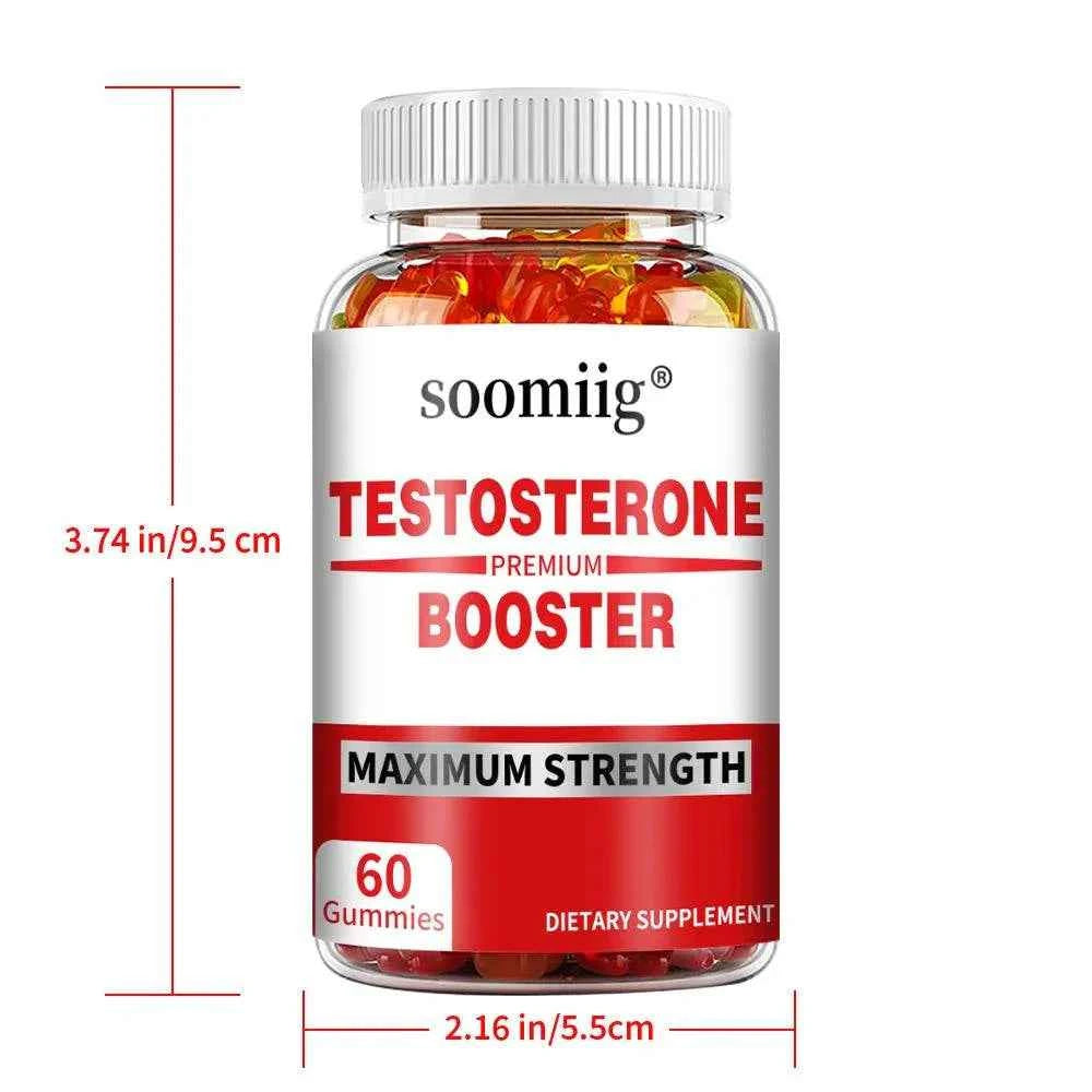 Natural Energy Gummies for Men - Contains Maca Root and Ashwagandha Extracts To Support Energy and Endurance