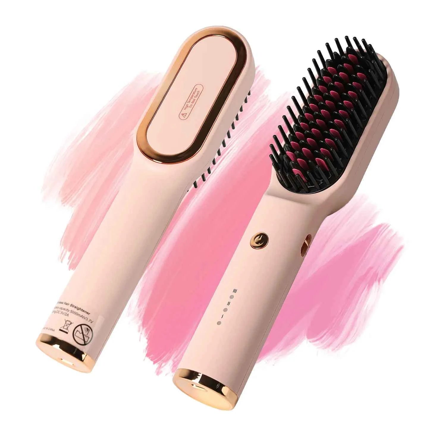 AeroStyler™ 3-in-1 Hair Dryer Brush – Negative Ion Hot Air Styler, Volumizer & Straightener Curler Blow Dryer Brush