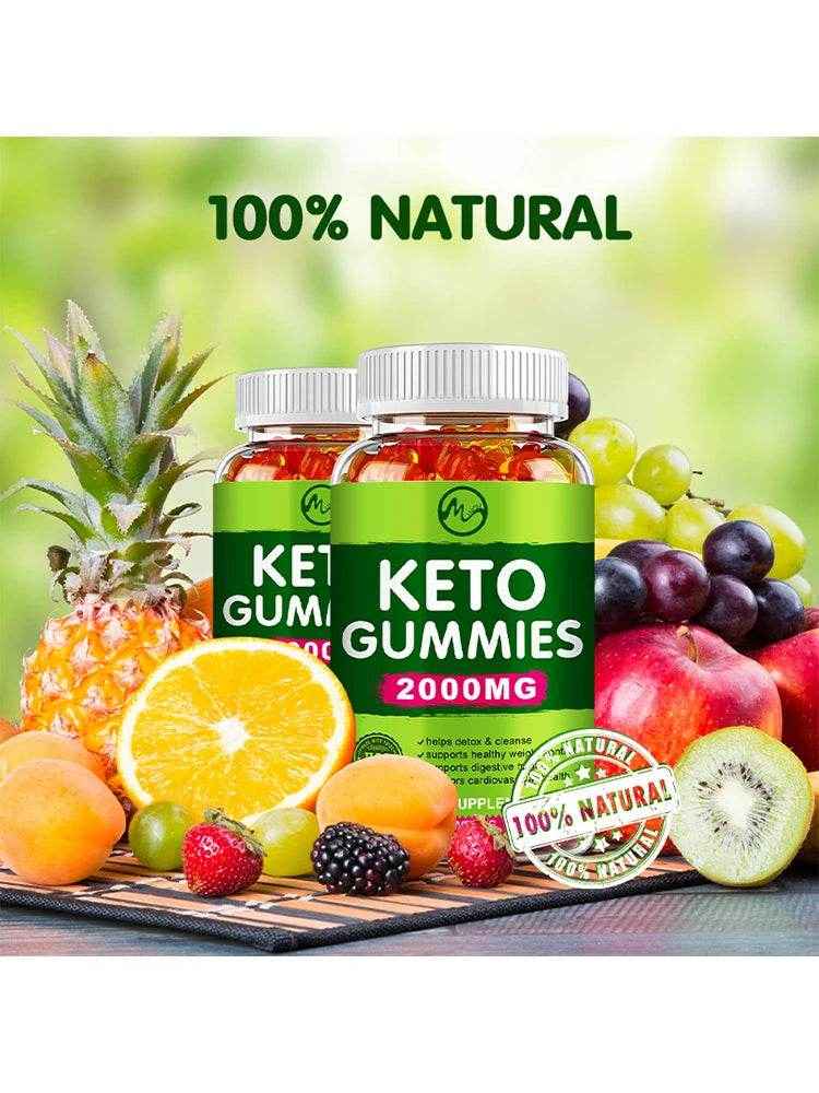 Keto Gummies - ACV Keto Gummies Apple Cider Vinegar Gummies for Women & Men, Keto Apple Cider Vinegar Supplement