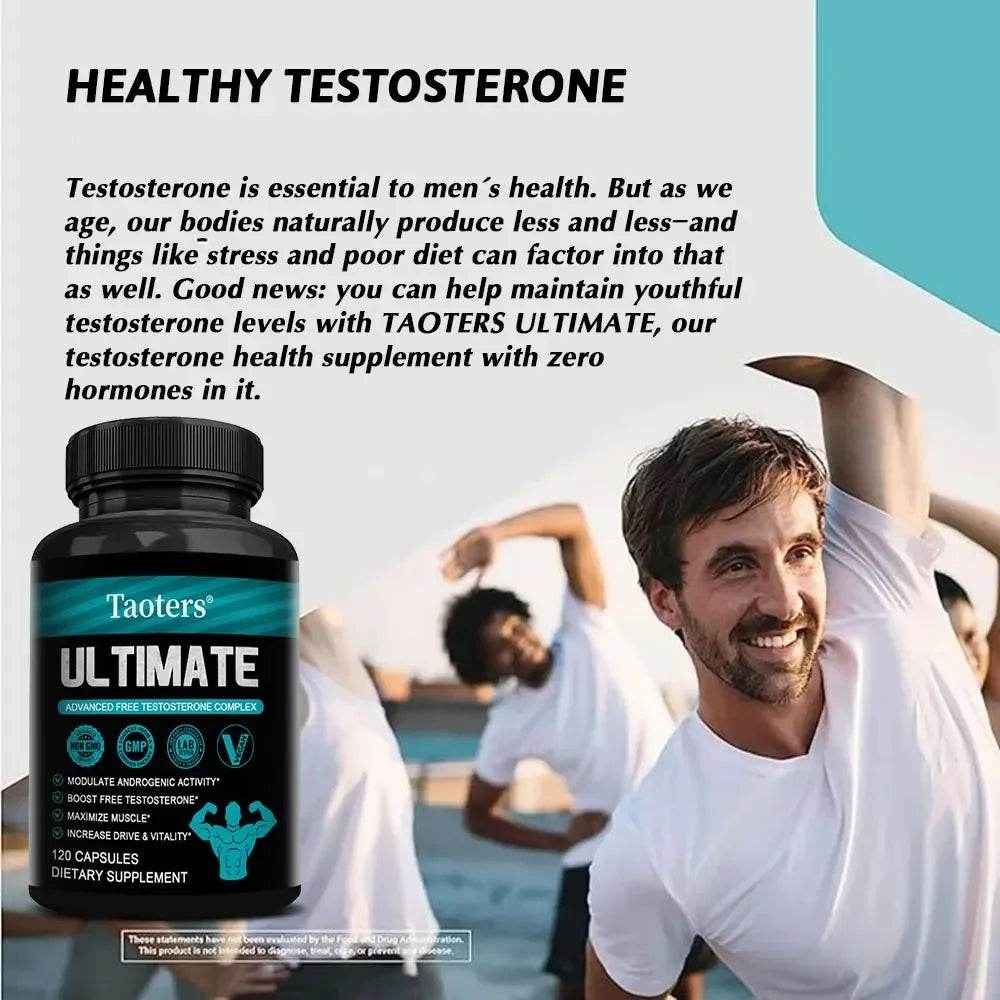 NATURAL ENERGY AND ENDURANCE BOOSTER - Increase strength and vitality, power and endurance Muscle building supplement.