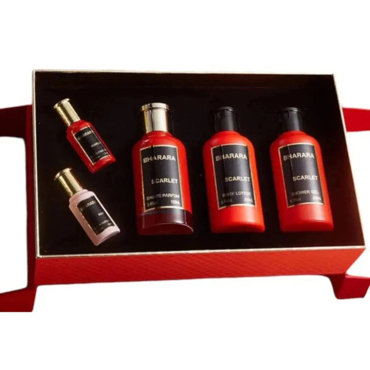 Scarlet By Bharara Unisex (5pc Gift Set) by perfumesandrea