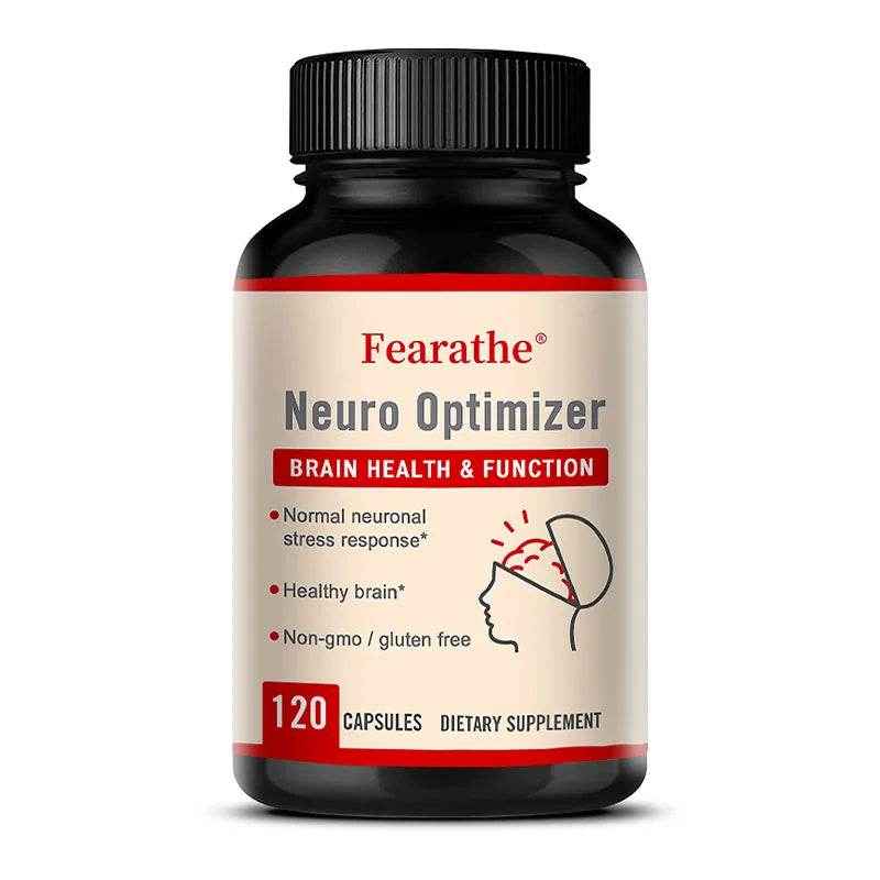 Neuro Optimizer - Supports Neurons & Normal Stress Response, Promotes Brain Health & Function, Antioxidant Support
