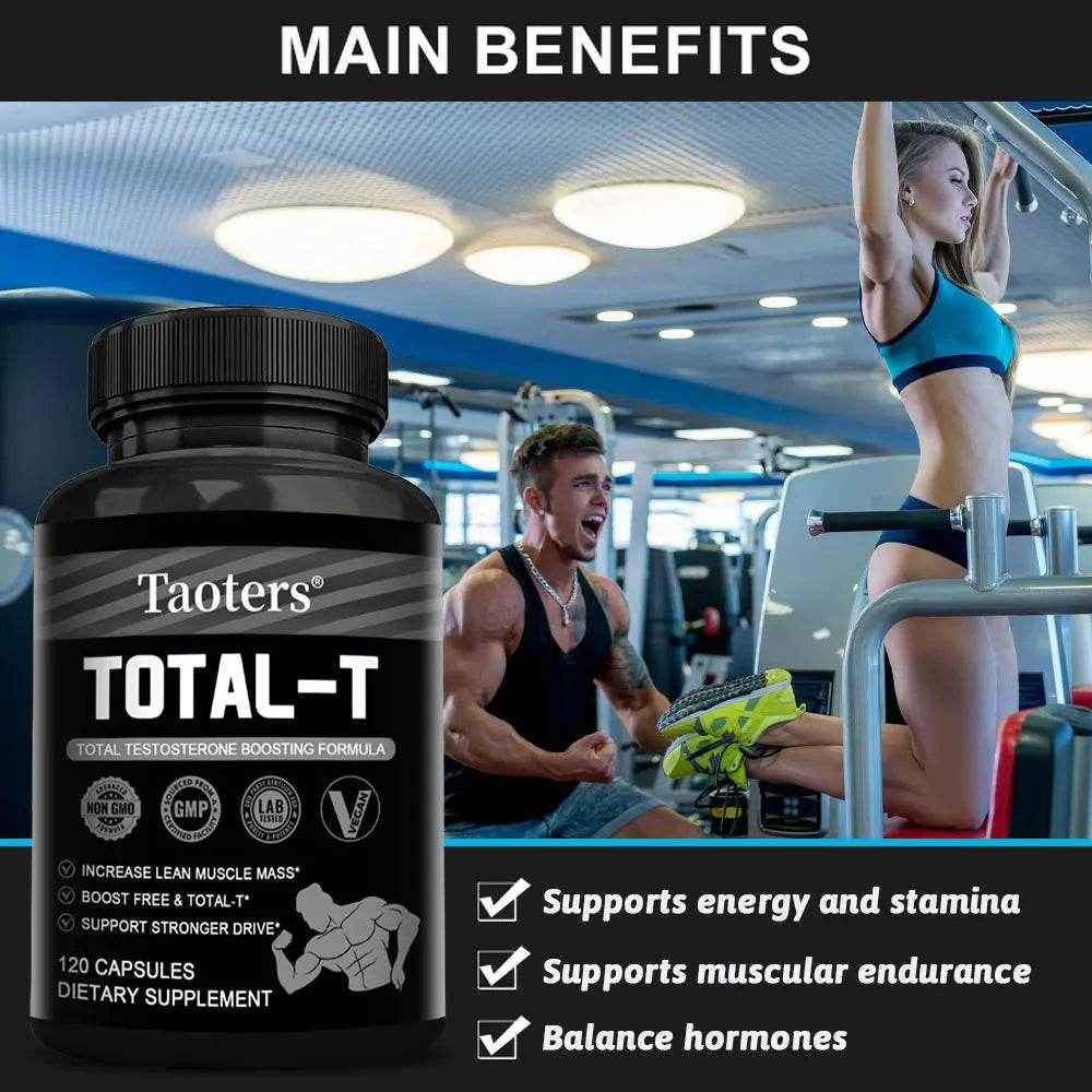 Supports Healthy Muscle Levels - Men&
