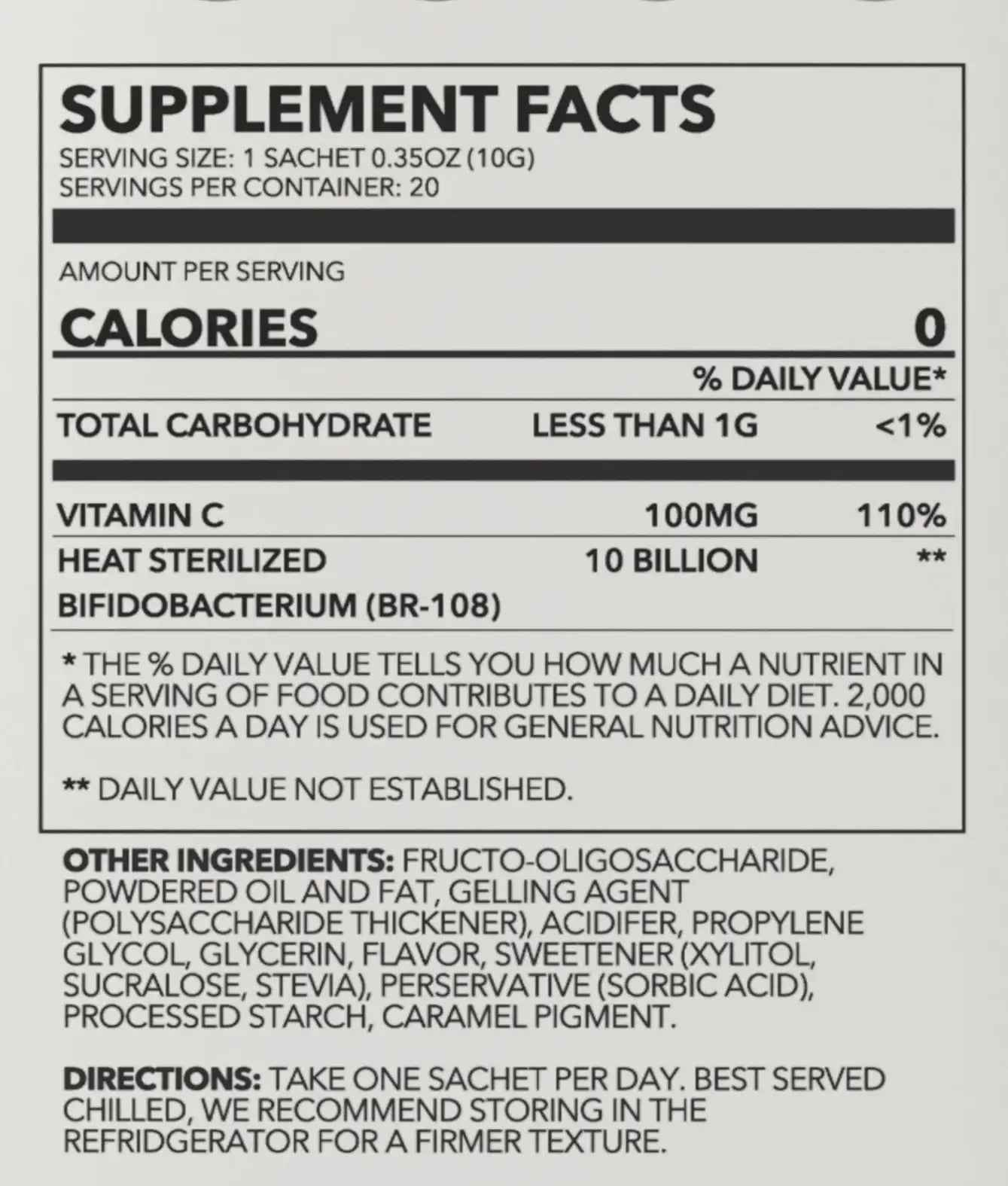 Probiotic-C Jelly Sticks by Crane Wellness