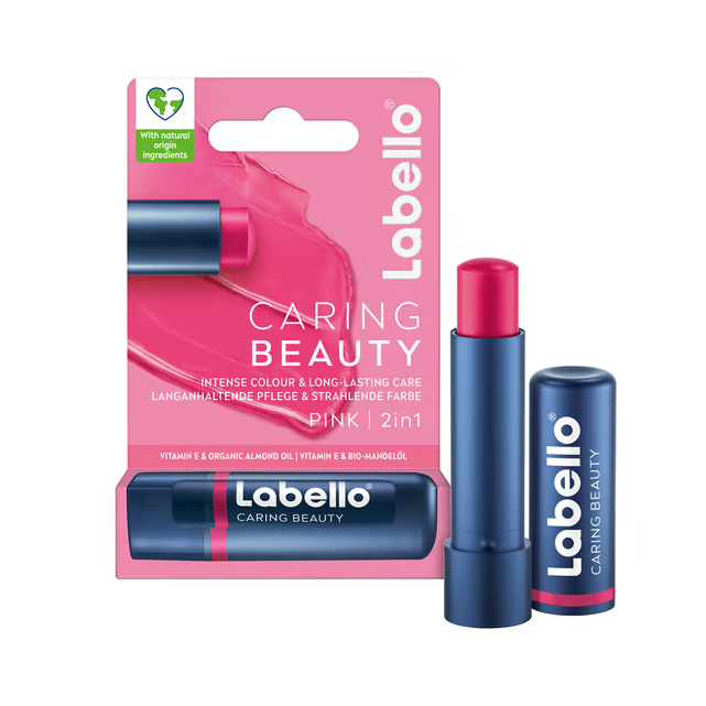 Labello Caring Beauty Pink by Pasteur Pharmacy