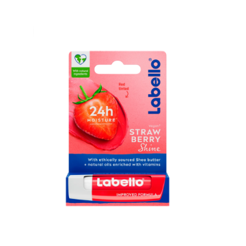 Labello Strawberry Shine 24h Red Tinted by Pasteur Pharmacy