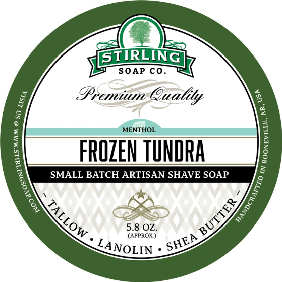 Stirling Soap Co. Frozen Tundra Shaving Collection by Pasteur Pharmacy