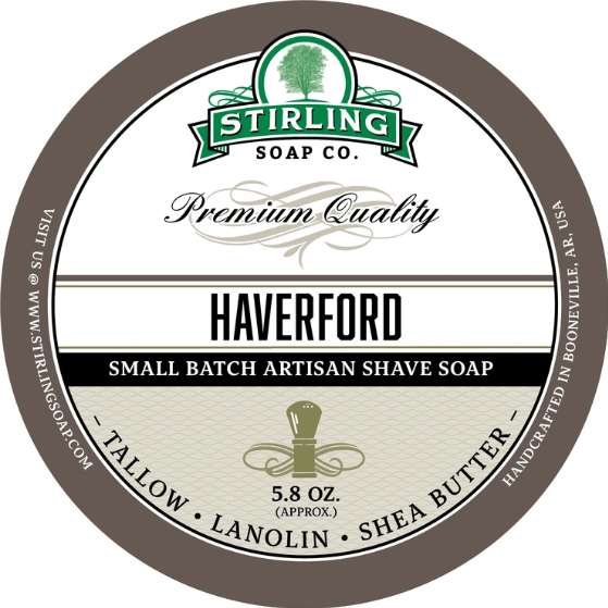 Stirling Soap Co. Haverford Shaving Collection by Pasteur Pharmacy