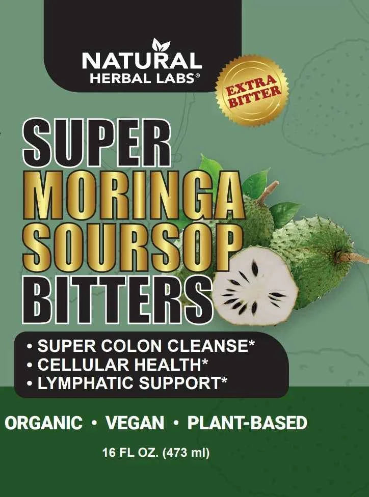 Organic Moringa + Soursop Liquid – Immune, Detox & Cell Support