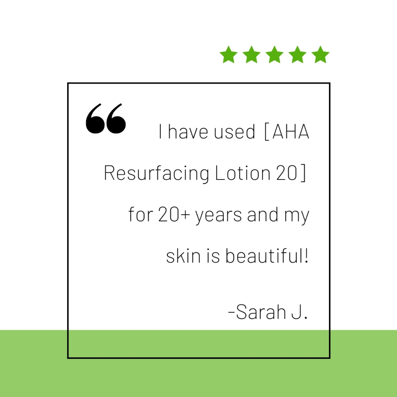 AHA Resurfacing Lotion 20 DestGlow