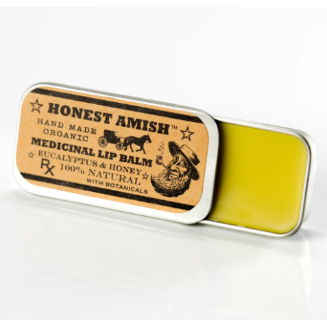 Honest Amish Eucaliptus & Honey Medicinal Lip Balm by Pasteur Pharmacy