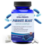 Ntibacterial PARASITE BLAST, Removes All Body Parasites, Natural Gut Health, Cleans Colon Detox + Cleanse, Liver Immunity