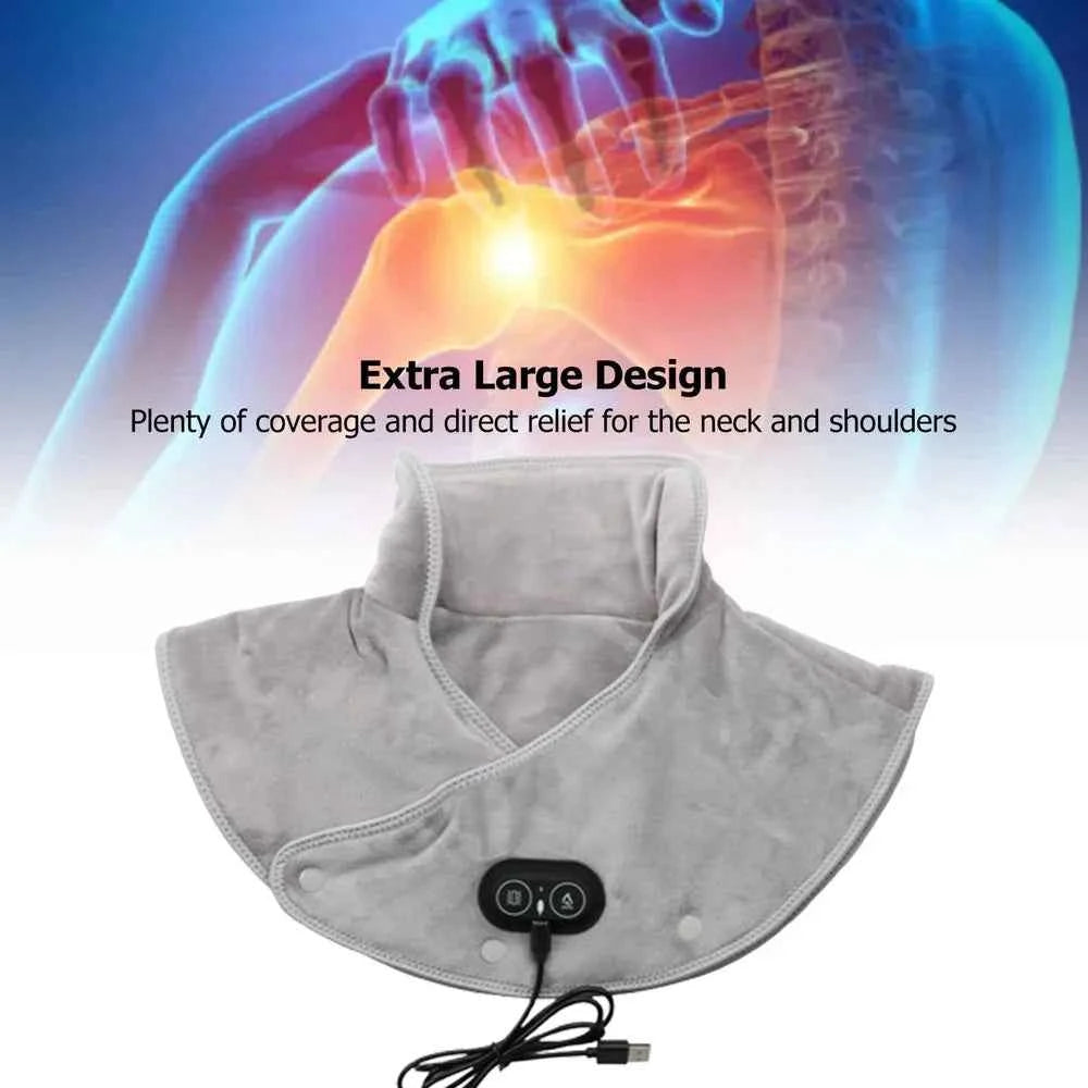ThermaPad™ Electric Heating Pad – Neck & Shoulder Pain Relief with Soothing Heat