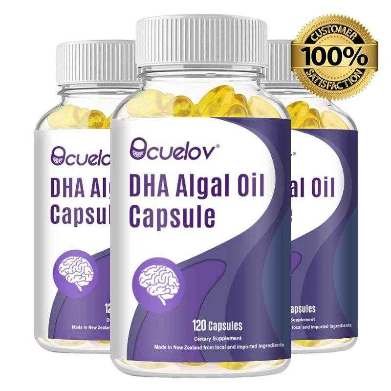 DHA natural algae oil extract, supplement memory and attention, support memory enhancement, protect brain nerves