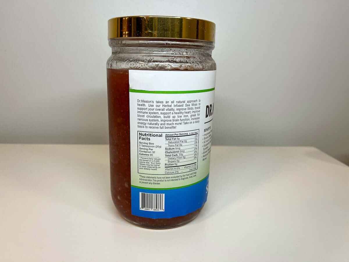 Dr. Mission Sea Moss Gel