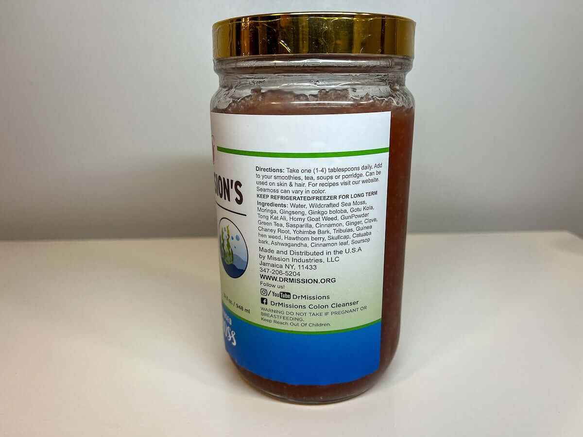 Dr. Mission Sea Moss Gel