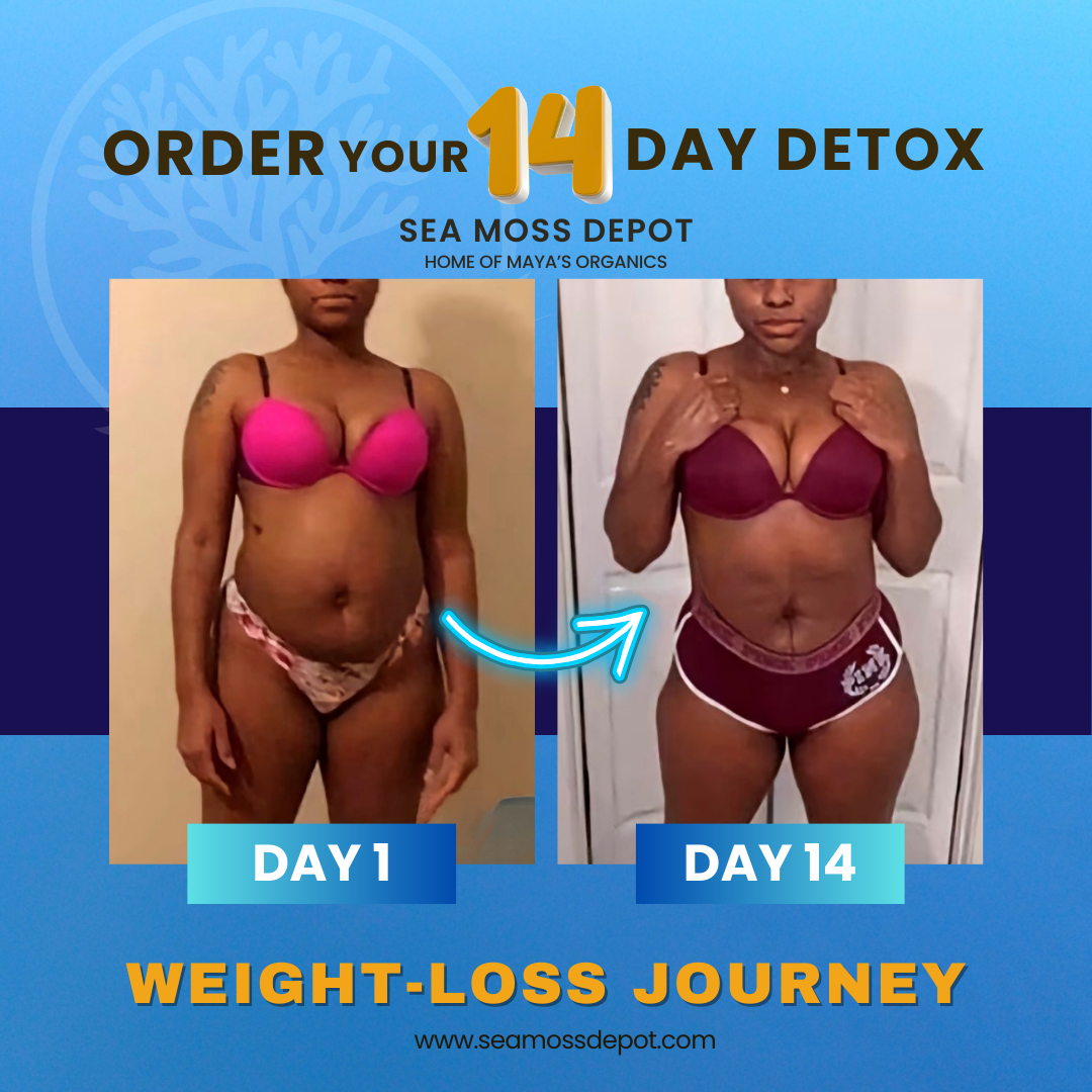 Ultimate Raw Detox Bundle – 21-Day Raw Food Reset + 14-Day Detox Tea Cleanse by Seamoss depot
