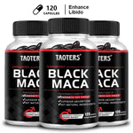 Black Maca Capsules - Improves Endurance and Performance - Mood and Immune Support, Builds Muscle