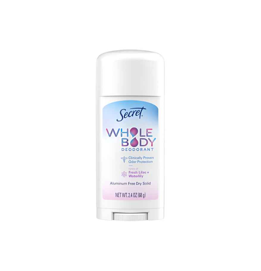 Secret Whole Body Deodorant Fresh Lilac & Waterlily 2.4oz - New by This is Beauty US