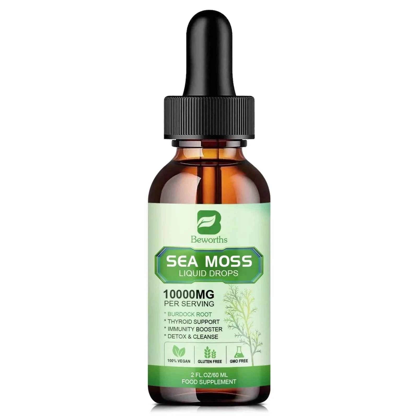 Organic Sea Moss Drops- Joint Support Supplement - Immune Support Supplement