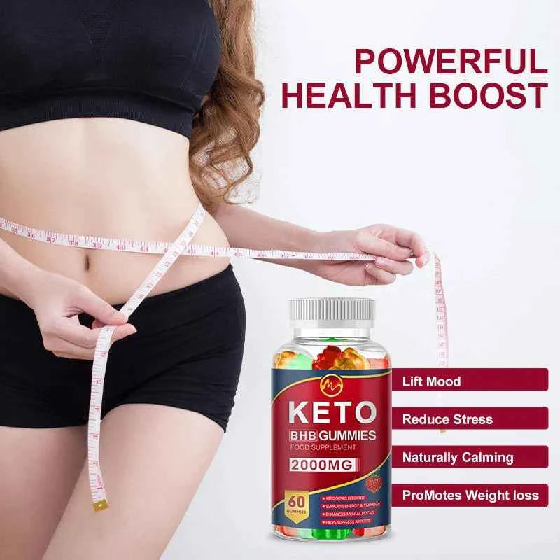Keto Acv Gummies Help For Weight Loss Keto Gummy Supplement For Women And Men - Cleanse - Detox - Apple Cider Vinegar