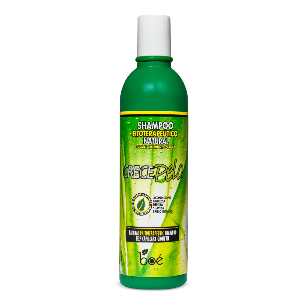 Boe Crece Pelo Natural Phitoterapeutic Shampoo (12.5oz) DestGlow