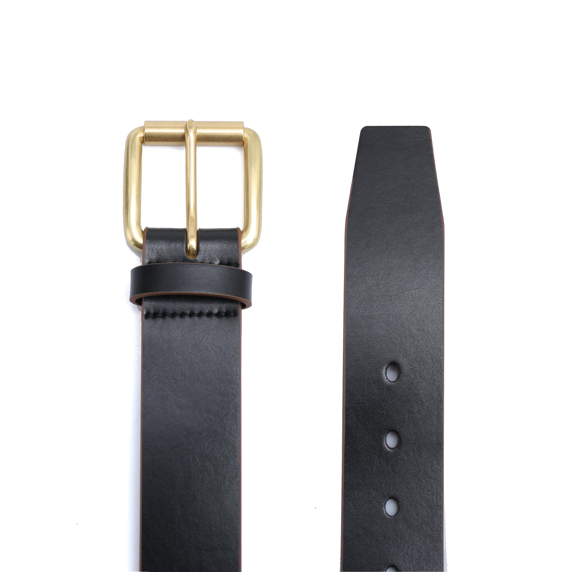 Casual belt w/ Brass Roller buckle (30-36) by Doshi FCSA