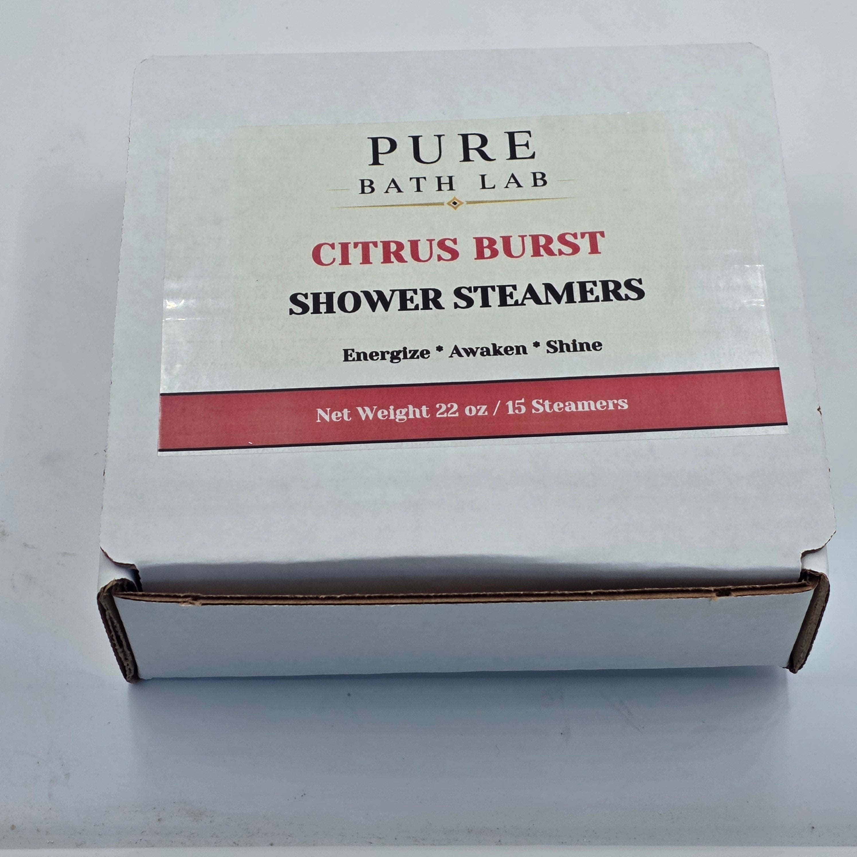 Eucalyptus Mint - Breathe Easy Shower Steamers - Sinus Relief Eucalyptus Menthol (15 count) by Spa Pure