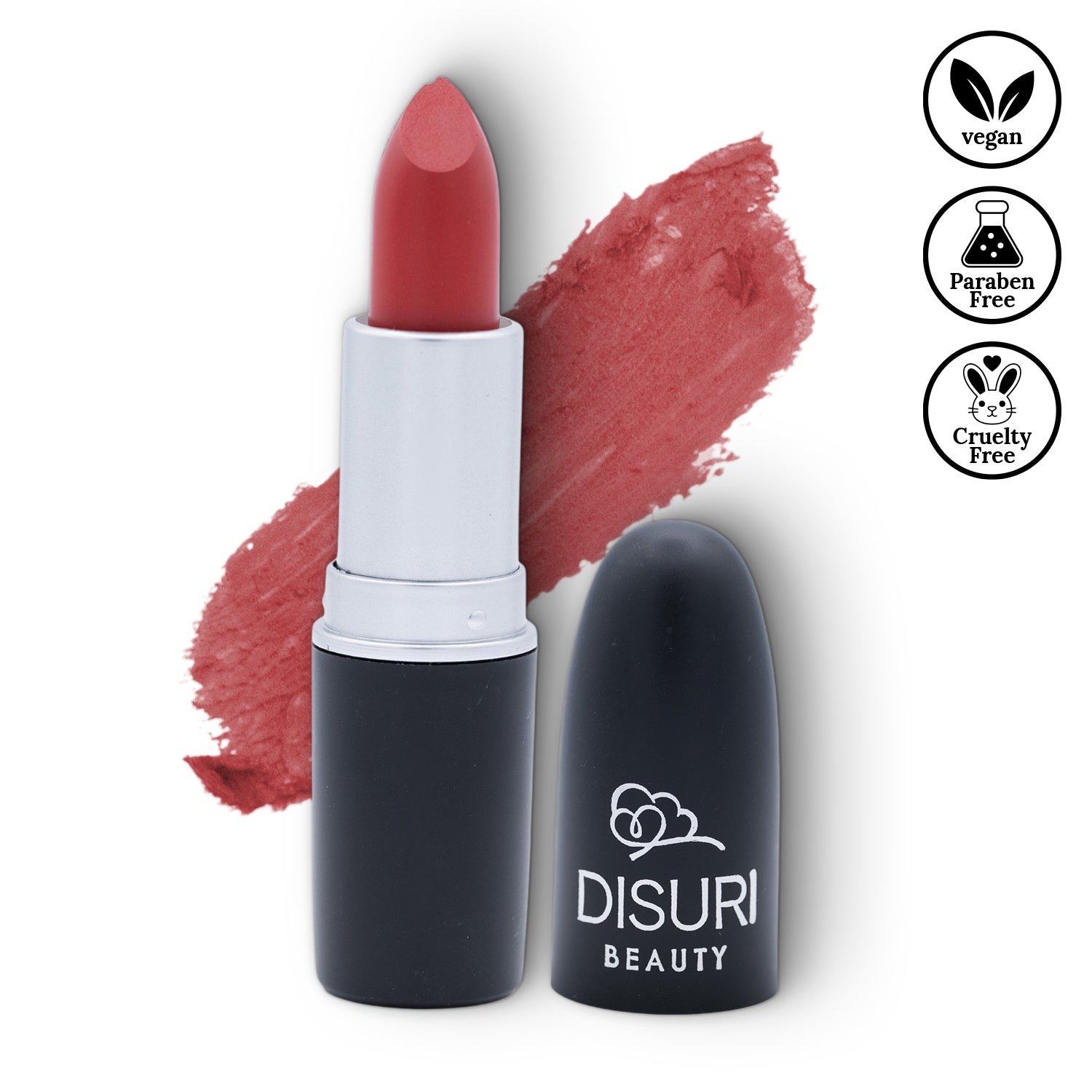 DISURI Beauty Matte Bullet Lipstick - Sienna Spark (
