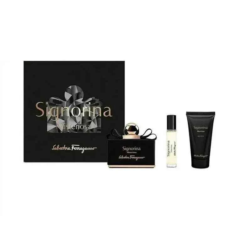 Signorina Misteriosa By Salvatore Ferragamo For Women (3Pc Gift Set) - DestGlow