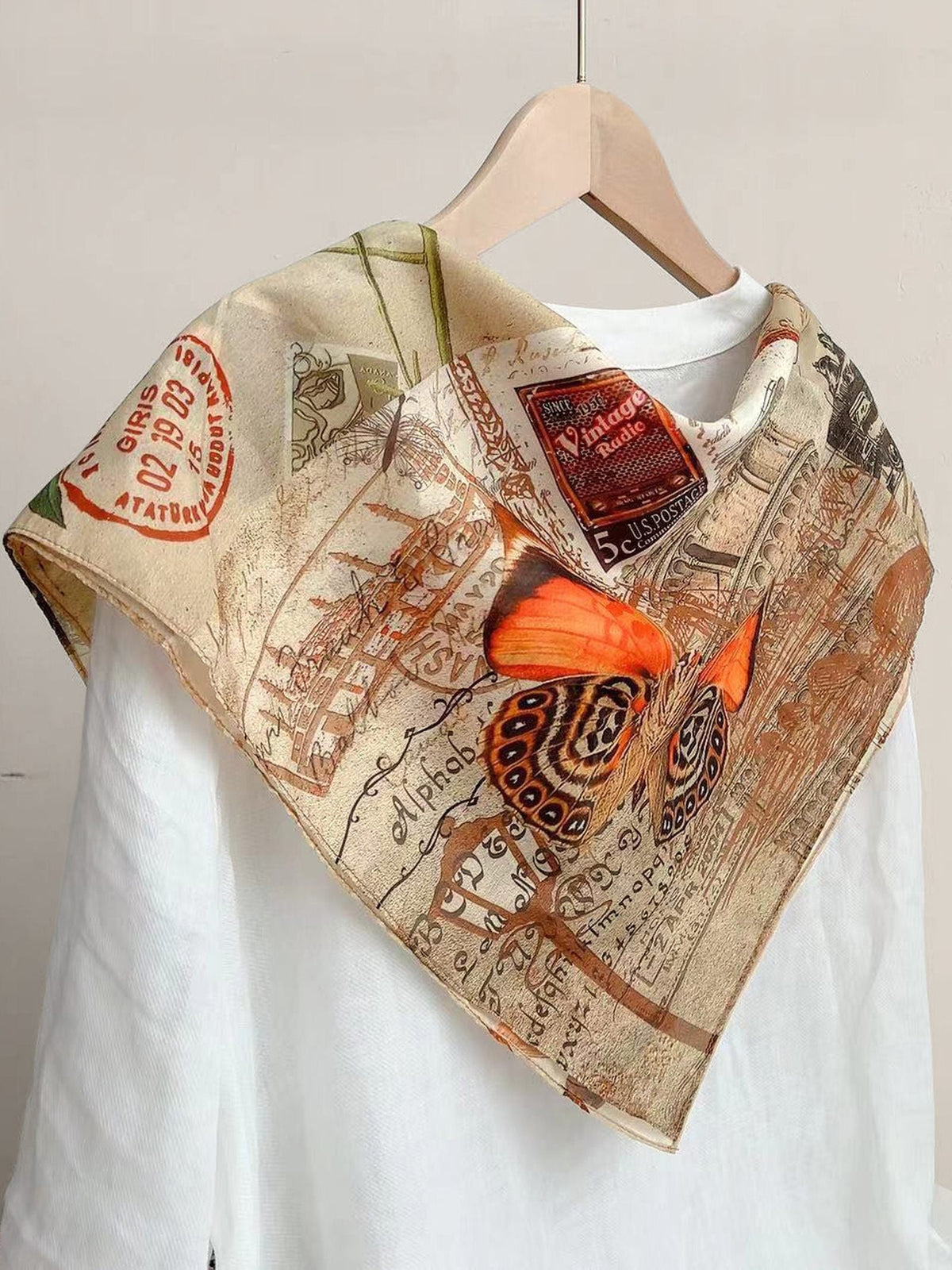 Airy Silk Cotton Everyday Scarf DestGlow