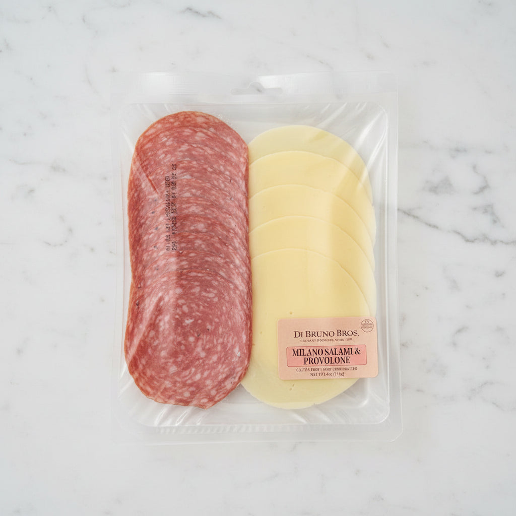 Sliced Milano Salami & Provolone Tray