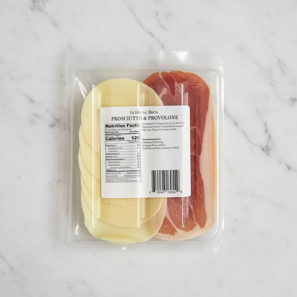 Sliced Prosciutto & Provolone Tray