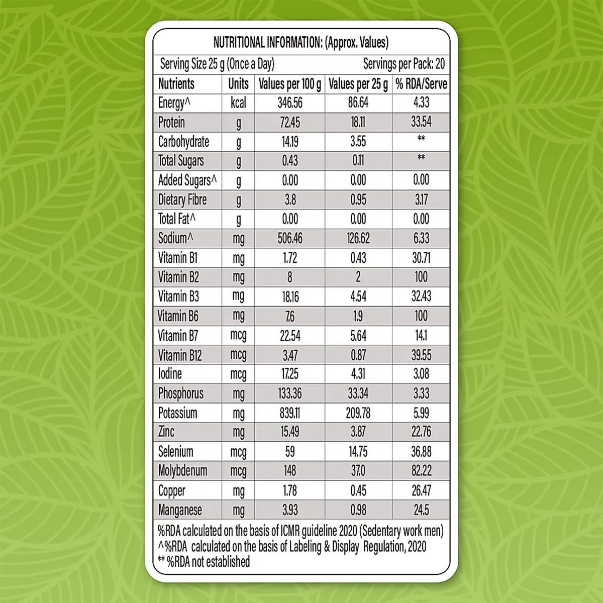 Patanjali Nutrela Green Plant Protein Chocolate Flavour