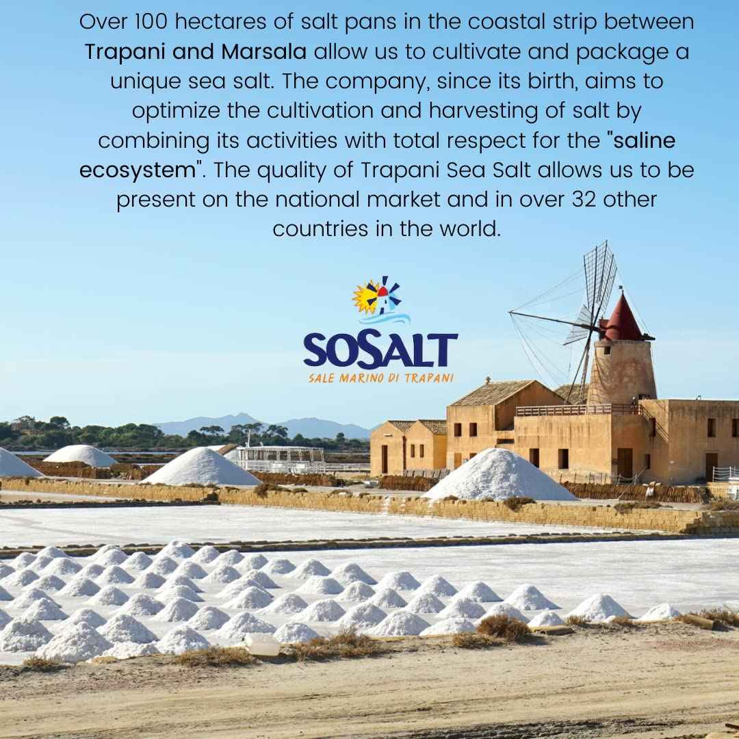 SoSalt, Coarse Natural Sea Salt, Sicilian, 11 lb (5kg)