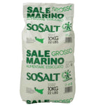 SoSalt, Coarse Natural Sea Salt, Sicilian, 22 lb (10 kg)