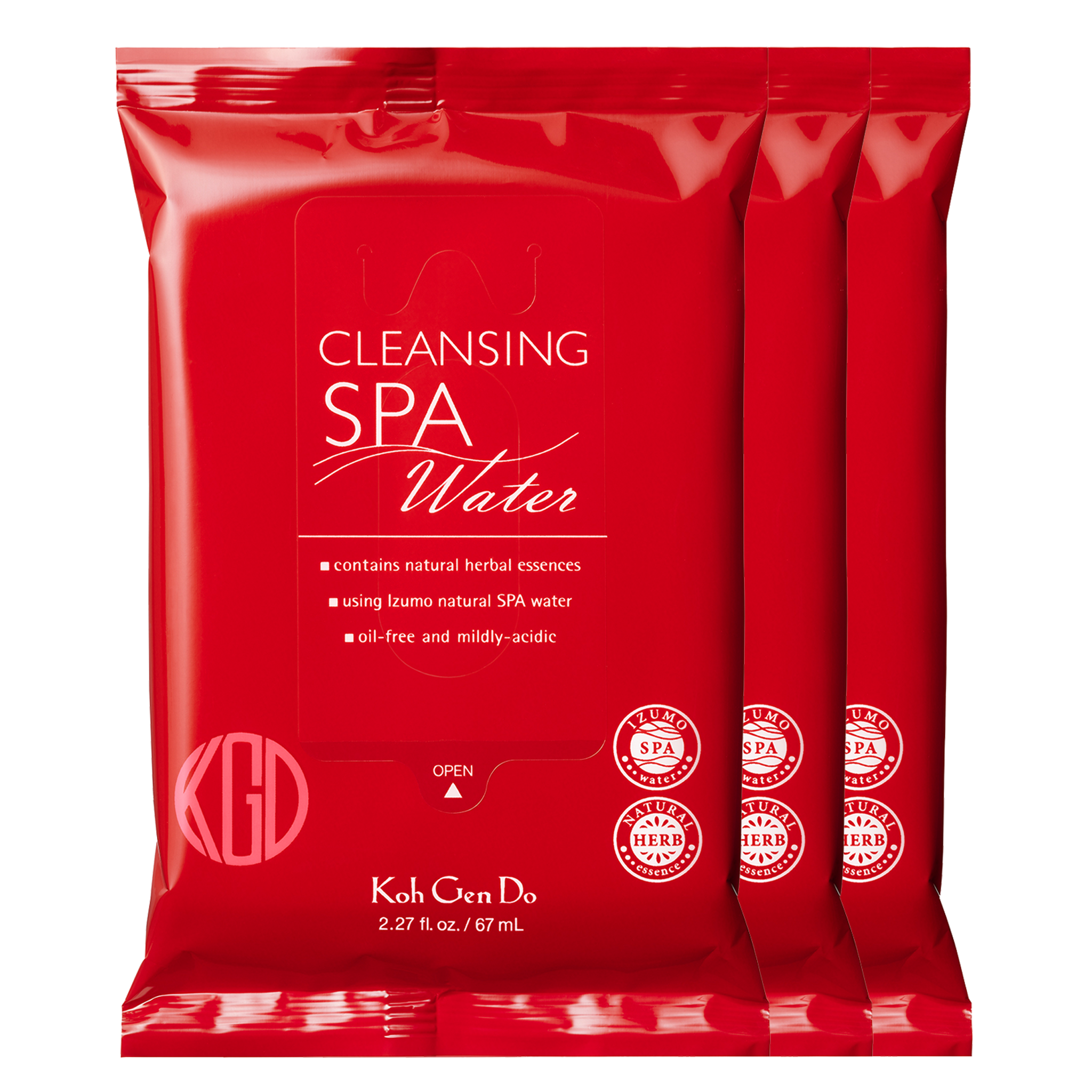 CLEANSING WATER CLOTHS DestGlow