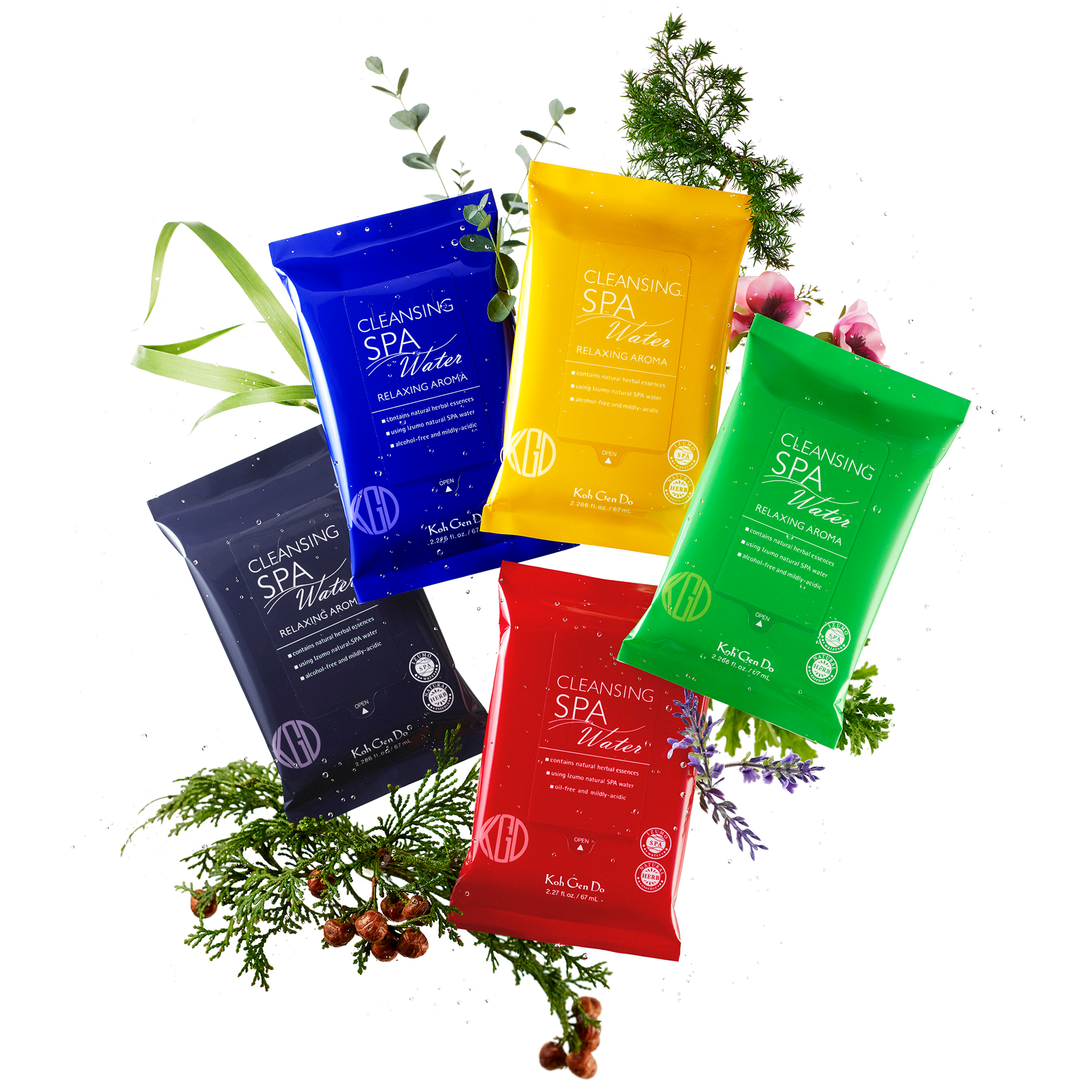 Spa Cleansing Water Cloths - Relaxing Aromas DestGlow