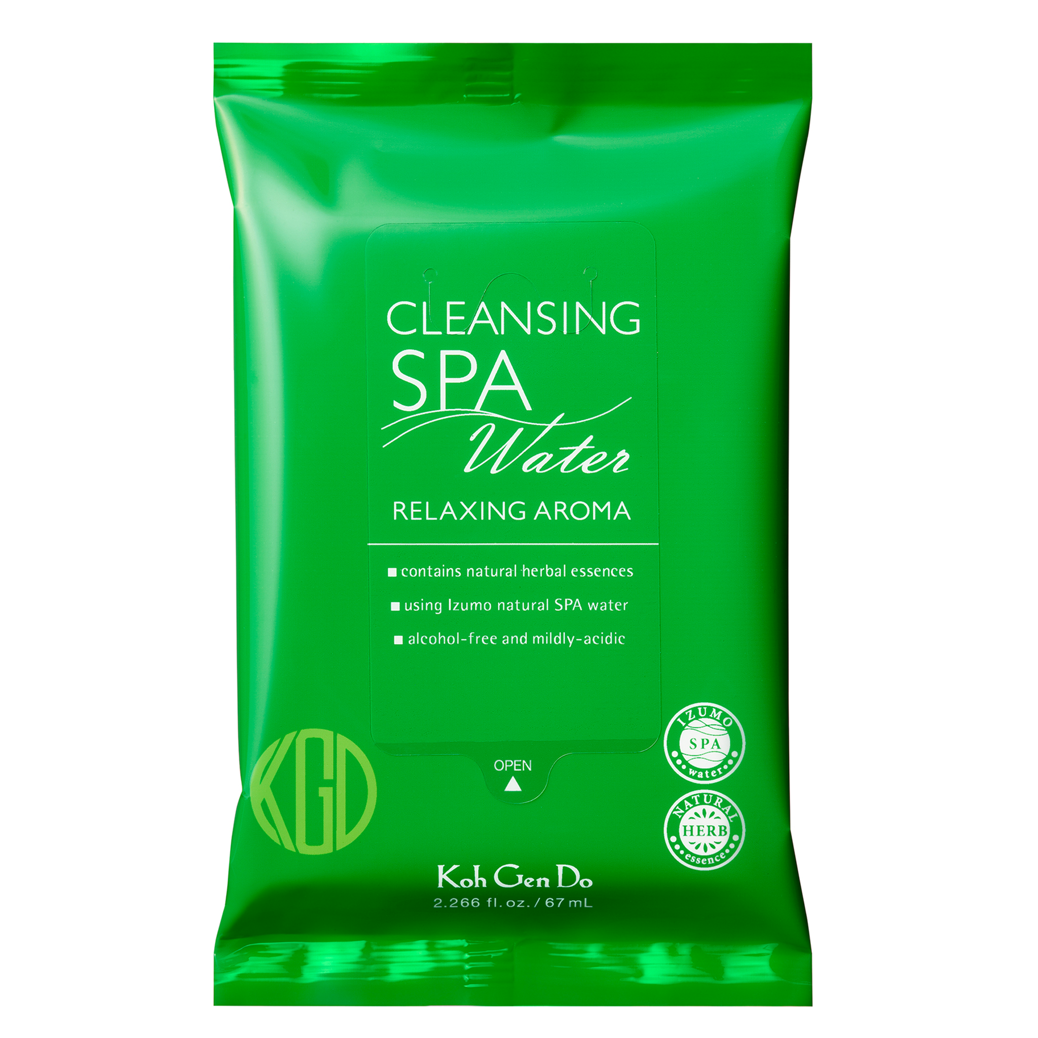 Spa Cleansing Water Cloths - Relaxing Aromas DestGlow